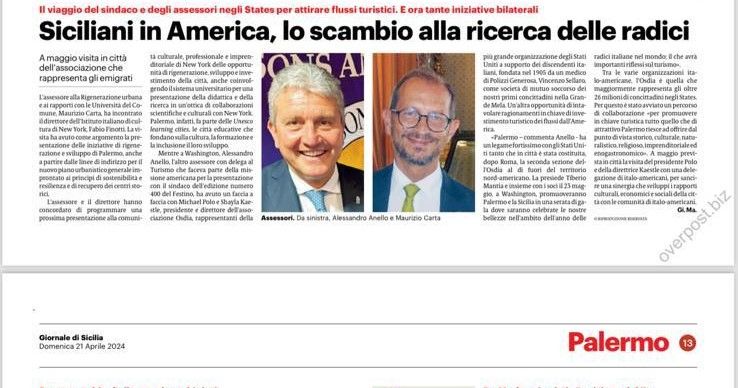 articolo giornale palermo
